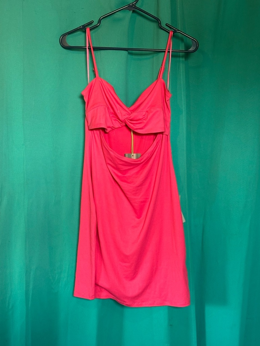 Good Luck Gem Hot Pink Mini Dress